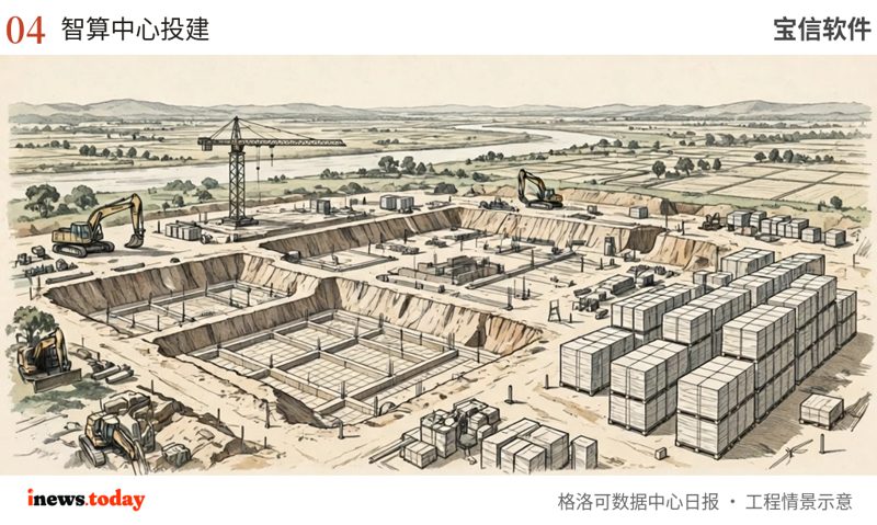 宝信软件拟投25.01亿元在马鞍山建128MW智算中心