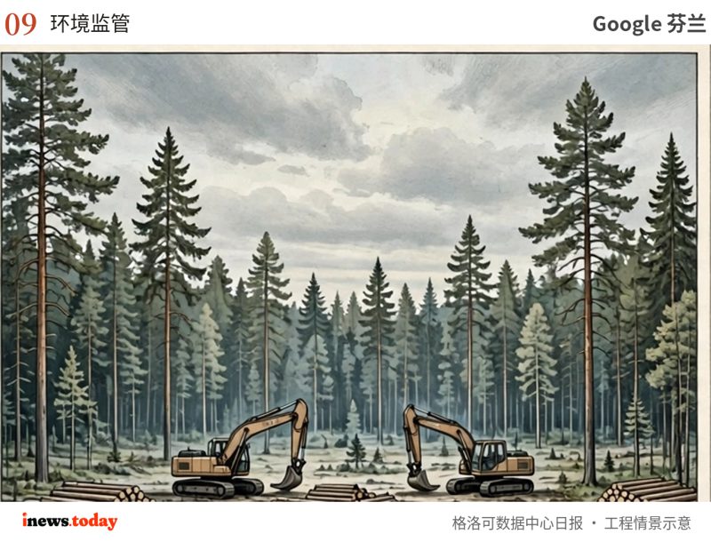 Google芬兰两处场址清林被叫停，公司致歉并提出补种