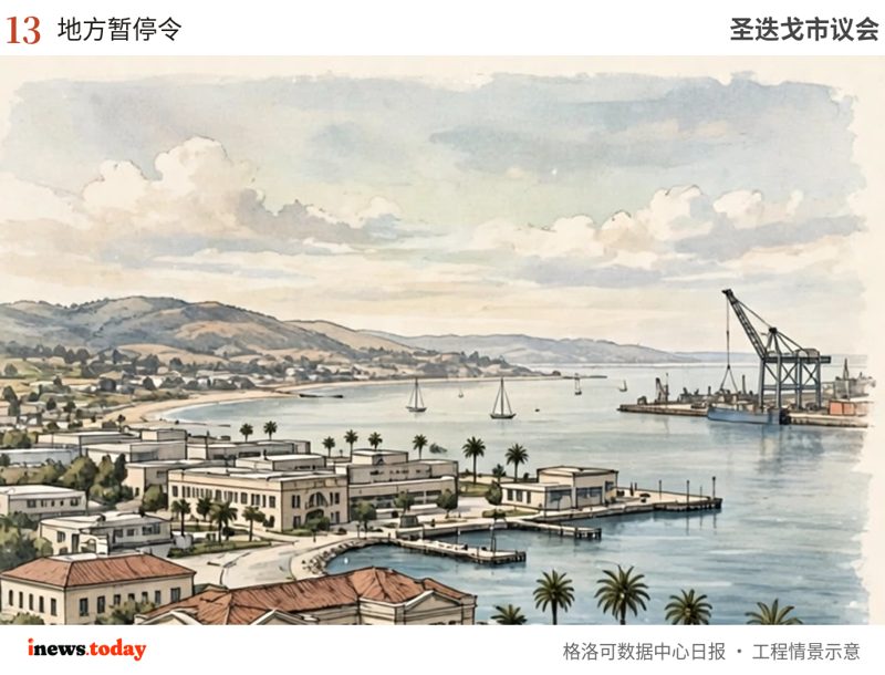 圣迭戈一致通过45天暂停令，联邦地块不在市令范围内