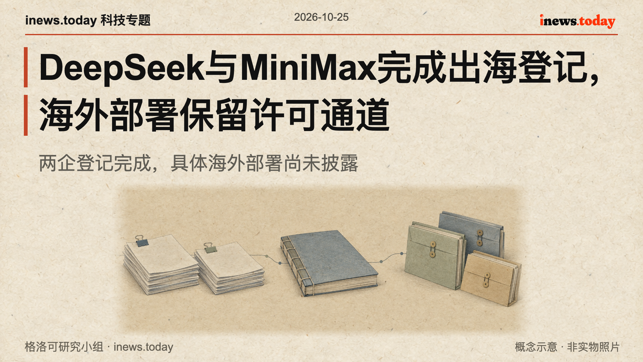 登记文书与模型发布、授权文件横向展开的概念示意